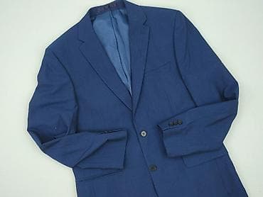 Marynarka męska KJ | Karl Jackson – granatowa - Klasyczny fason