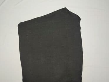 czarne spodnie z wysokim stanem reserved: Spodnie materiałowe damskie, XS — 6