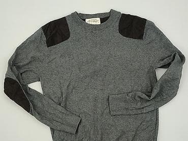 leather jacket: Burton Menswear London, Sweter dla mężczyzn, rozmiar S — 1