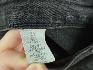 Ubrania damskie: H&M, Jeansy damskie, rozmiar XS — 4