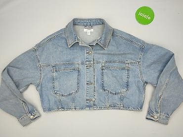 bomberka h: Topshop, Kurtka jeansowa damska, rozmiar M — 2