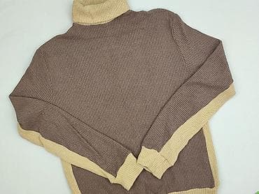 sweter oversize z golfem: Golf damski, rozmiar 3XL — 1