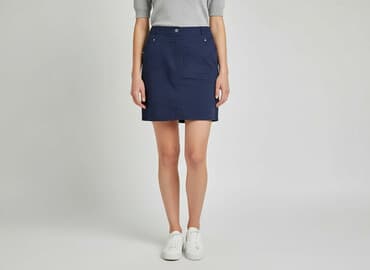 spódniczka dżinsowe z wysokim stanem: Spódnica damska, rozmiar S — 5