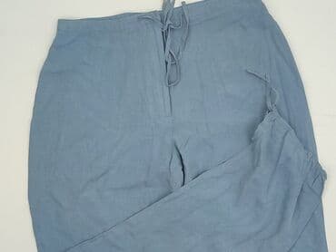 Material trousers for women, size M