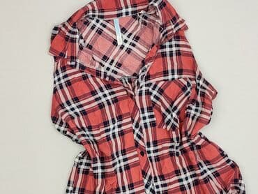bluzki w kratkę czerwona: Bershka, Women's blouse, size S — 2