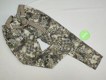 jeansy damskie włoskie: Italian Design, Spodnie materiałowe damskie, rozmiar S — 2