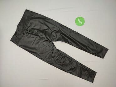 legginsy jeździeckie ocieplane: Legginsy Ze skóry ekologicznej damskie, rozmiar XL — 4