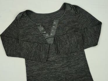 sweter z dekoltem v h m: Bluzka damska, S — 1