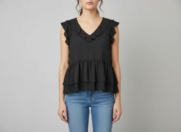 bluzka siateczka z cyrkoniami zara: Zara, Bluzka damska, rozmiar M — 1