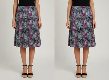 fioletowa spódnice maxi: Papaya, Spódnica damska, rozmiar S — 7