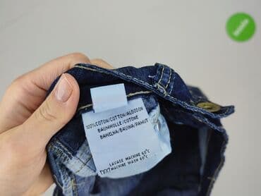 jeansy cropped damskie: Spodnie 3/4 damskie, rozmiar L — 6