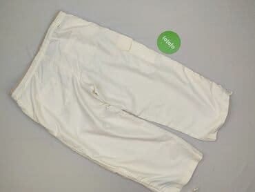 Women: Material trousers for women, size XL (EU 42) — 3