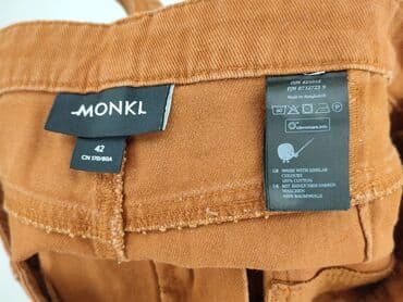 monki jeansy: Monki, Spodnie materiałowe damskie, rozmiar XL — 4