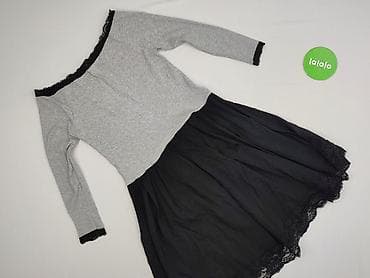 baskinką bluzki: Sukienka damska, rozmiar S — 3