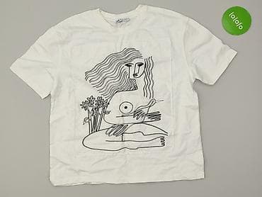 comme des garcons basic t shirty: Zara, T-shirt damski, rozmiar M — 2