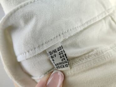 Material trousers for women, size XL (EU 42) — 5