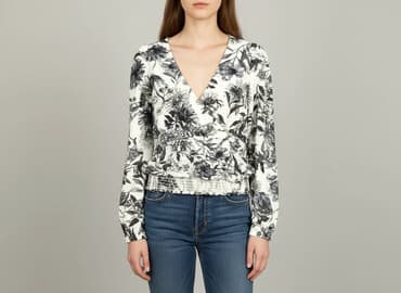 długa bluzka na wierzch krzyżówka: Medicine, Women's blouse, size XS — 1