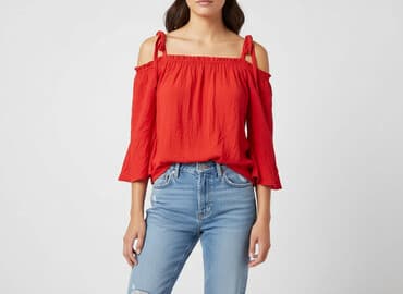 czerwona sukienka orsay: Orsay, Bluzka damska, rozmiar S — 6