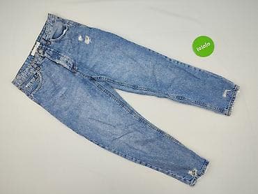 regular fit jeans: Stradivarius, Jeansy damskie, rozmiar M — 2