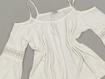 biale obcisla bluzki: House of Denim, Bluzka damska, rozmiar XS — 1