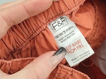 spodnie woskowane allegro: Denim pants, F&F, 1-3 months, condition - Good — 4