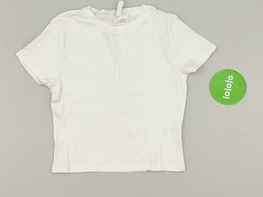 białe t shirty oversize: H&M Divided, T-shirt damski, rozmiar L — 2