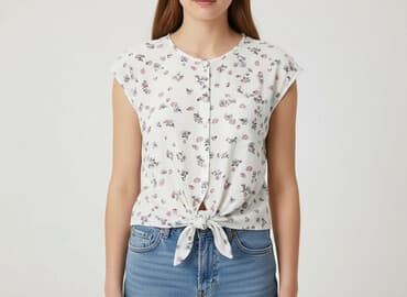 wiosenna koszula: Bluzka damska, rozmiar S — 6