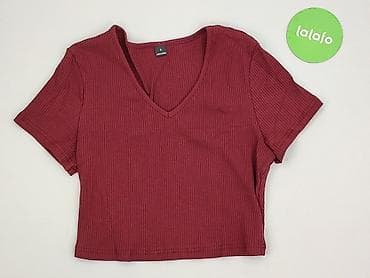 czerwone leginsy: Top damski, rozmiar S — 2