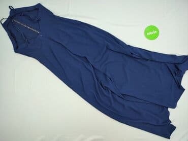 sukienki na wesele maxi chabrowa: Sukienka damska, rozmiar S — 3