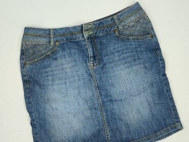 spodenko spódniczka jeans: Fransa, Spódnica damska, rozmiar L — 1