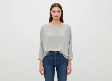 koszulki z długim rękawem damskie hollister co: H&M, Women`s T-shirt, size S — 1