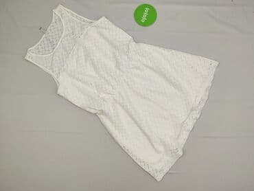 białe krótkie legginsy pod sukienkę: Young Fashion, Sukienka damska, rozmiar S — 2