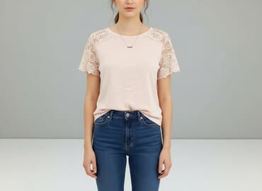 hm bluzki z krótkim rękawem: H&M Divided, Bluzka damska, rozmiar M — 7