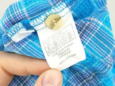kurtki zimowe guess: Shirt 1.5-2 years, condition - Very good, pattern - Cell, color - Blue — 5