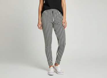 legginsy z wysokim stanem zalando: Legginsy Eleganckie damskie, rozmiar S — 1