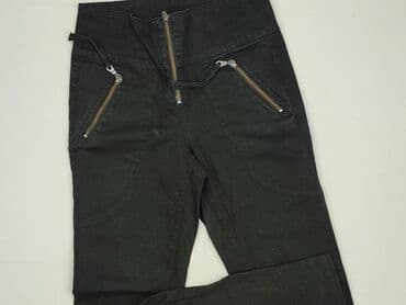 Pieces, Material trousers for women, size M (EU 38)
