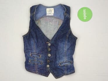 zielona marynarka h m: H&M L.O.G.G., Kamizelka damska, XS — 2