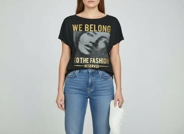 koszulka balmain damska olx: T-shirt damski, rozmiar XL — 1