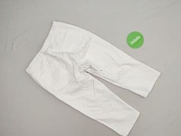 białe rajstopy 164: Legginsy Krótkie damskie, rozmiar S — 3