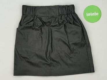 skórzane spódniczka rozkloszowane: Sinsay, Spódnica damska, rozmiar 2XS — 2