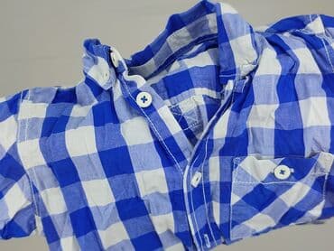 dsquared2 koszulki: Shirt 5-6 years, condition - Perfect, pattern - Cell, color - Blue — 6