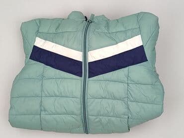 legginsy z misiem: Kurtka puchowa Okaidi, 8 lat, Tkaniny syntetyczne, stan - Bardzo dobry — 6