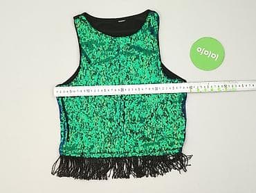 bluzki cekinowe plus size: Top damski, rozmiar S — 4