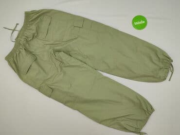 spodnie dresowe peak performance: Bershka, Spodnie cargo damskie, M — 3