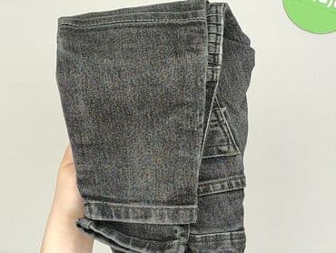 czerwone spodnie z wysokim stanem: Spodnie jeansowe, DenimCo, 2-3 lat, 92/98, stan - Bardzo dobry — 5