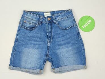 dzinsowe krótkie spodenki: Denim Collection, Szorty damskie, rozmiar XS — 2
