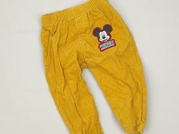 bluzki z zamkiem z przodu: Sweatpants, Disney, 9-12 months, condition - Perfect — 1