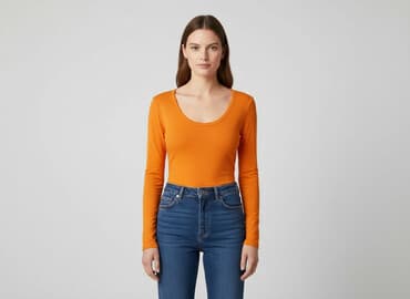 czarne body z długim rękawem zara: Zara, Bluzka damska, rozmiar M — 6