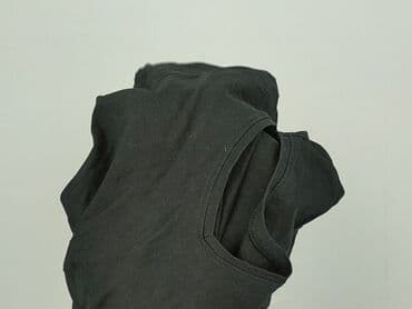 czarne t shirty damskie w serek: Janina, T-shirt damski, rozmiar 3XL — 6