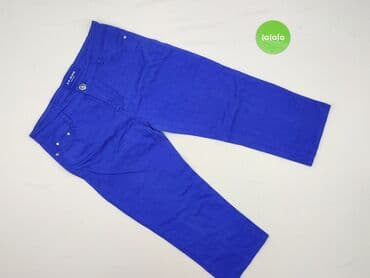 Material trousers for women, size 2XL (EU 44) — 2